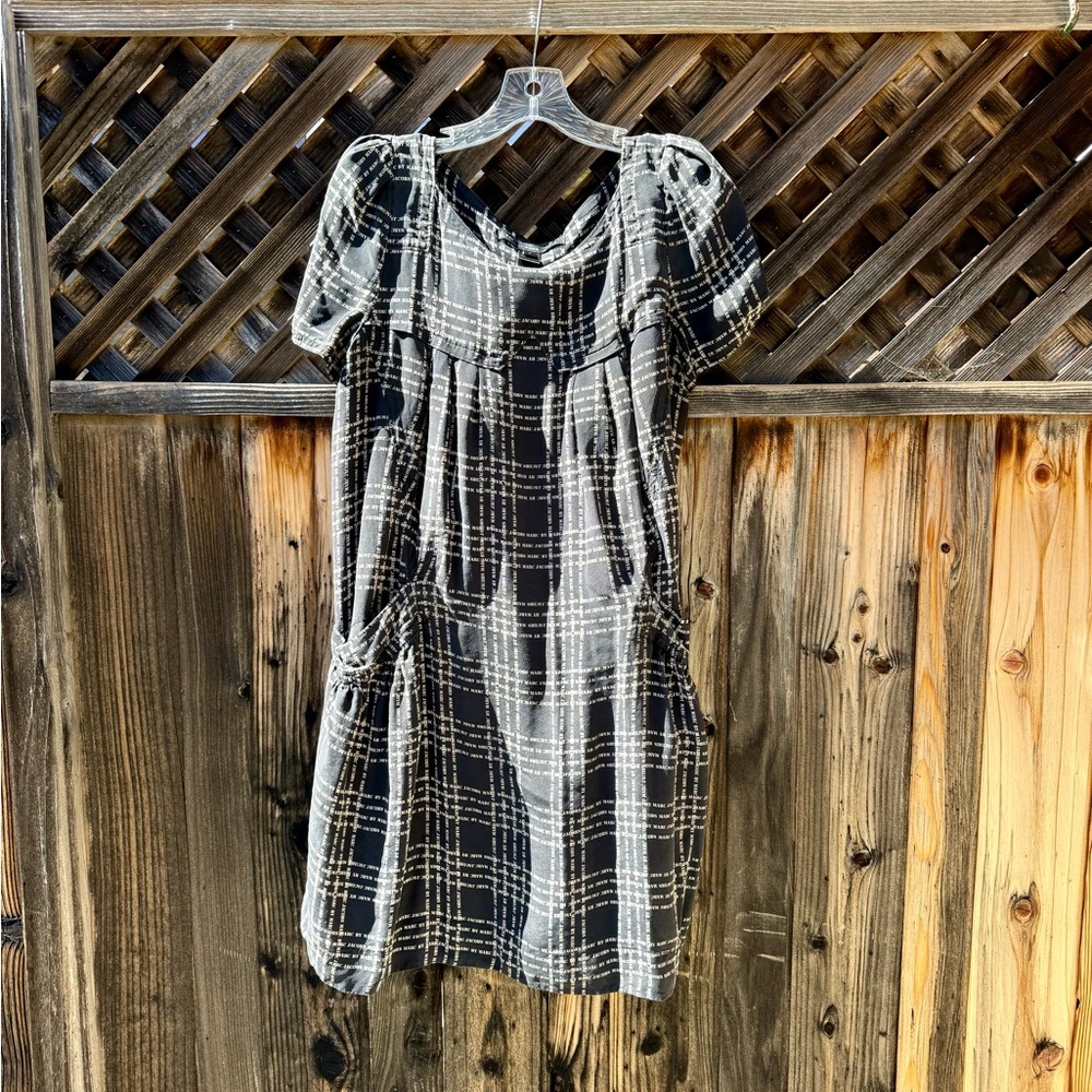 Marc by Marc Jacobs Plaid Logo Dress
